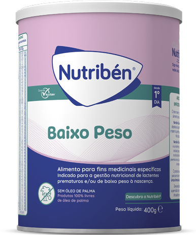 Nutribén Baixo Peso Leite 400g