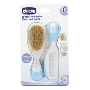 Chicco Escova e Pente Azul