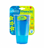 Dr Browns Cheers 360 Cop S/Boc300ml Azul 9m+