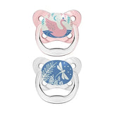 Dr Browns Prevent Chupeta Noturn 0-6M Rosa X2