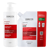 Vichy Dercos Shampoo Energy+ 400ml + Ecorefill 400ml