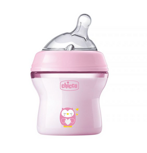 Chicco Biberão NaturalFeeling 150ml Rosa - My Cosmetics