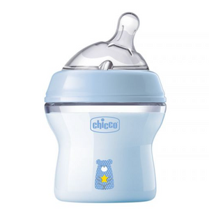 Chicco Biberão NaturalFeeling 150ml Azul - My Cosmetics