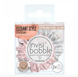 Invisibobble Elástico Cabelo Slim Sprunchie Bella Chrome 2 Unidades