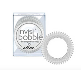 Invisibobble Slim Hair Tie Crystal Clear 3 Unidades
