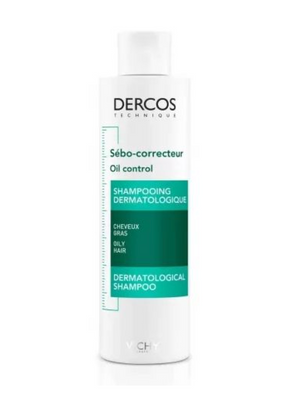 Vichy Champô Dercos Tratamento Sebo Corretor 200ml