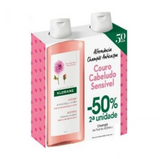 Klorane Peónia Champô Couro Cabeludo Irritado 2x400ml
