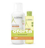 A-Derma Exomega Control Bálsamo Emoliente 400ml + Exomega Óleo Banho 200ml Coffret