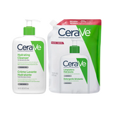 CeraVe Creme de Limpeza Facial Hidratante 473ml + Recarga 473ml