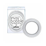 Invisibobble Elástico Cabelo Slim Prata 3 Unidades