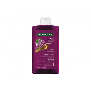 Klorane Capilar Quinina Champô Crescimento 400ml