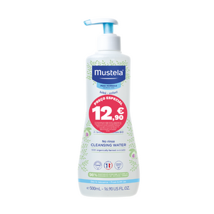 Mustela Água Limpeza Sem Enxaguamento 500ml - My Cosmetics