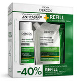 Vichy Dercos Champô Anticaspa Seca 390ml + Recarga 390ml