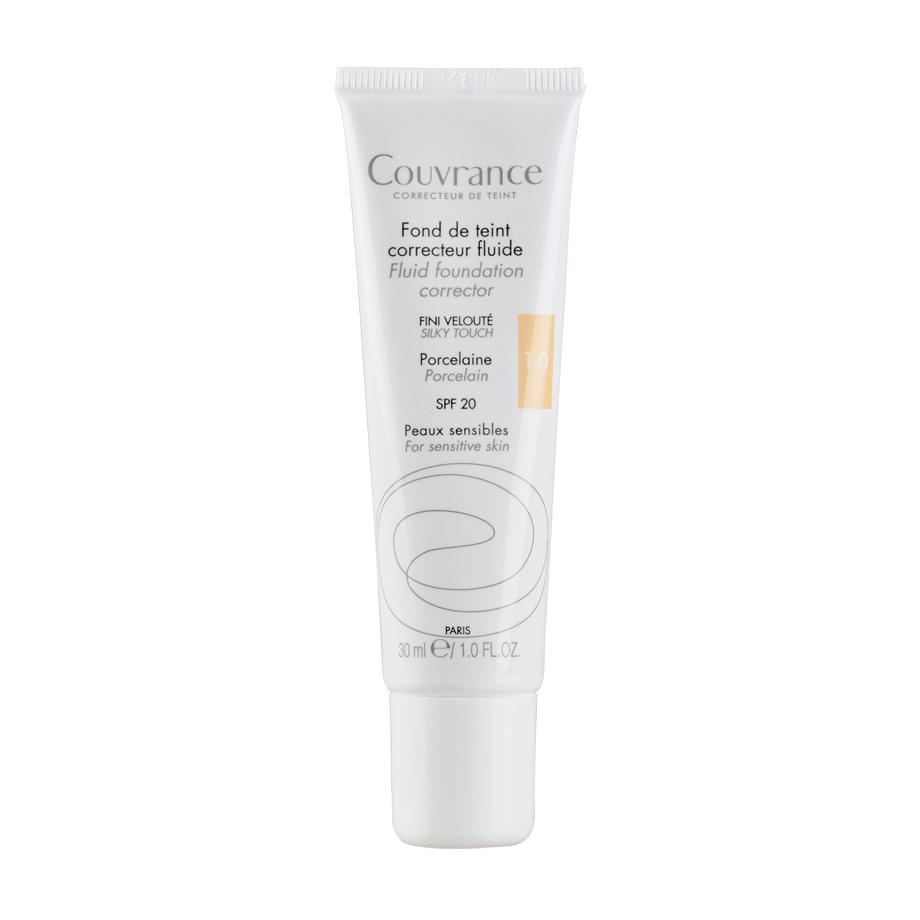 Avène Couvrance Base Fluida Corretora Porcelana 30ml - My Cosmetics