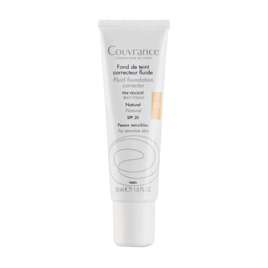 Avène Couvrance Base Fluida Corretora Natural 30ml - My Cosmetics