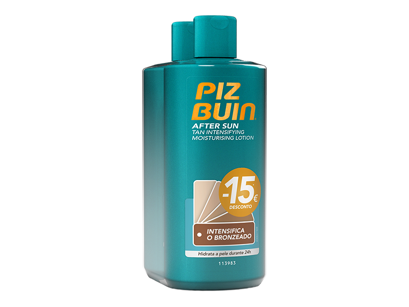Piz Buin After Sun Duo Loção Hidratante Intensificadora do Bronzeado 2 x 200 ml