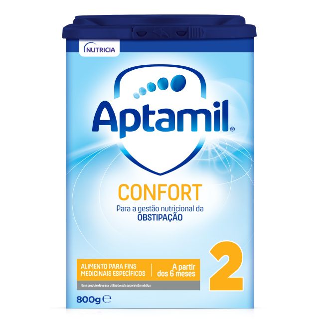 Aptamil Confort 2 Leite Anti-Cólicas E Obstipação 800gr