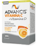 ADVANCIS VIT. C + VITAMINA D - 30 CAPS.