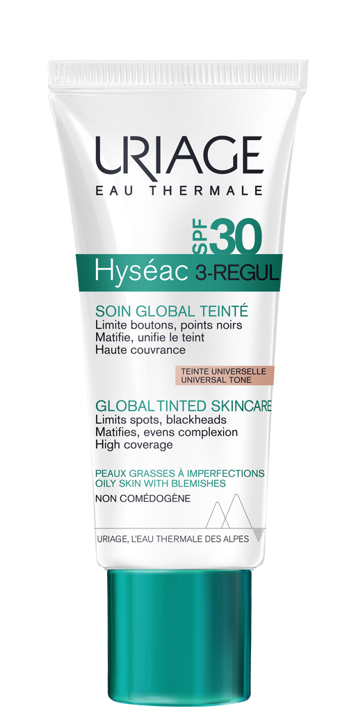 Uriage Hyséac 3-Regul SPF30 com Cor 40ml