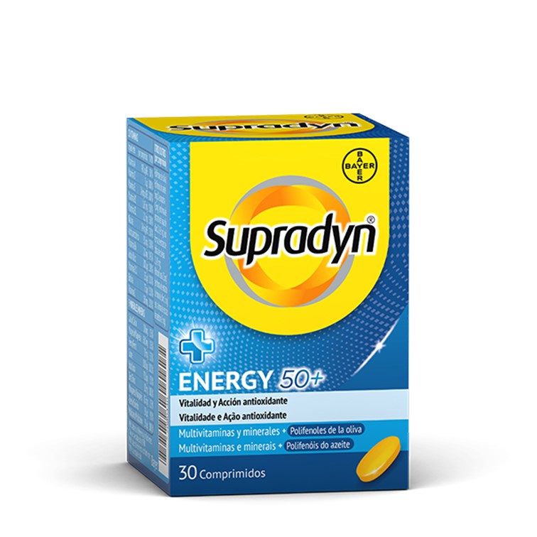 Supradyn Energy 50+ 30 Comprimidos
