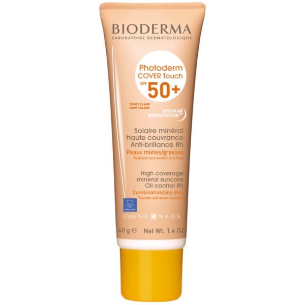 Bioderma Photoderm Cover Touch SPF50+ Tom Claro 40g
