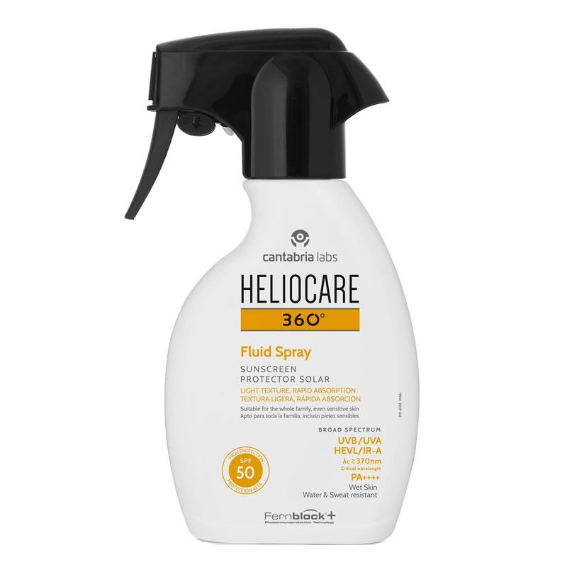 Heliocare 360º Fluid Spray FPS50 250ml