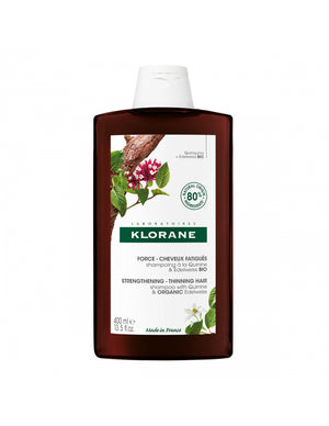 Klorane Capilar Champô Quinina e Edelvaisse BIO 400ml - My Cosmetics