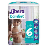 Libero Comfort Fraldas Tamanho 6 13-20Kg - PACK 8x22unid