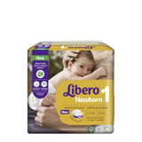 Libero Newborn Tamanho 1 2-5Kg - 24unid