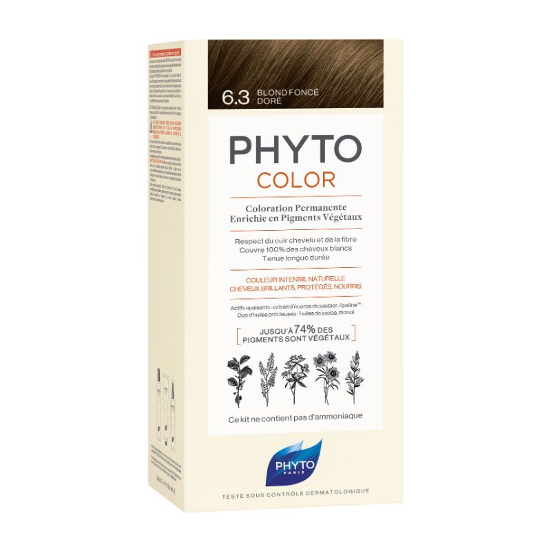 PHYTOCOLOR 6.3 Louro Escuro Dourado