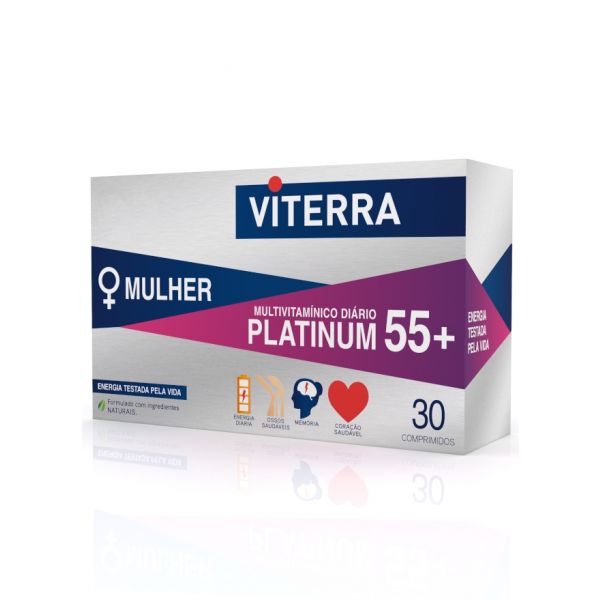 Viterra Platinum 55+ Mulher 30 Comprimidos